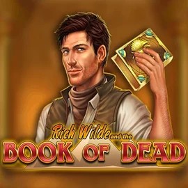 Book of Dead game by Play'n GO – logo hosted on Rony Casino