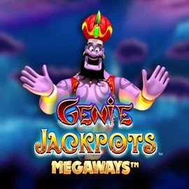 Genie Jackpots Megaways by Blueprint Gaming, showcased at ronycasinoo.co.nl – game logo