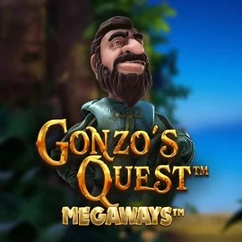 Slots logo of Gonzo's Quest Megaways from Red Tiger Gaming at Rony Casino