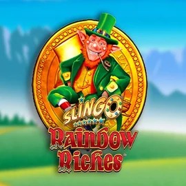 Official Casino Games logo: Slingo Rainbow Riches by Gaming Realms at Rony Casino